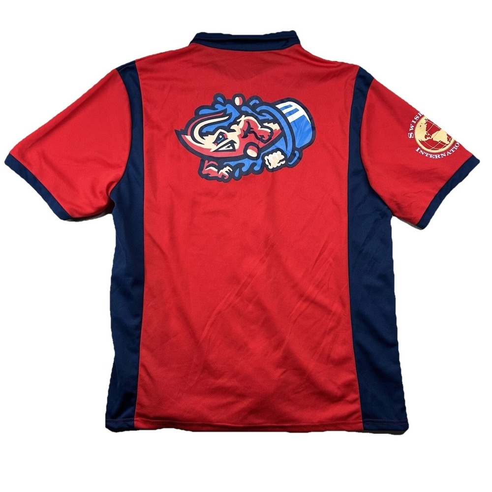 Jumbo Shrimp Shirt Mens XL Minor League Baseball Jacksonville FL Camp Bowling - Picture 2 of 10